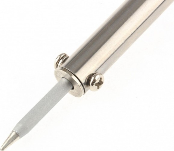 Электропаяльник MATRIX 60 Вт пластиковая рукоятка, медный наконечник 913006 - изображение 2