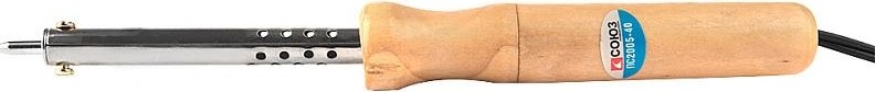 Электропаяльник СОЮЗ ПС2005-40 деревянная ручка - изображение 2