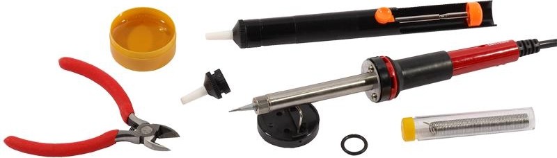 Электропаяльник в наборе СВЕТОЗАР 8 предметов SV-55314-60-H8 SV-55314-60-H8