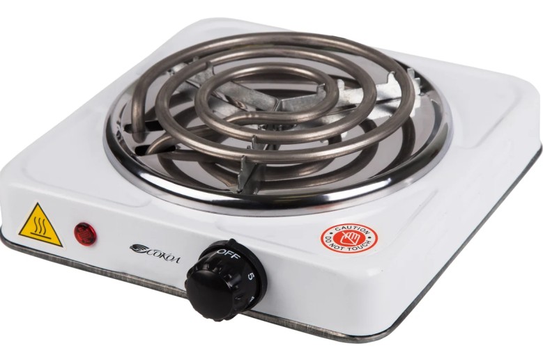 Электроплитка СОКОЛ 70-0101-1 одноконфорочная, ТЭН 1,0 кВт/220В