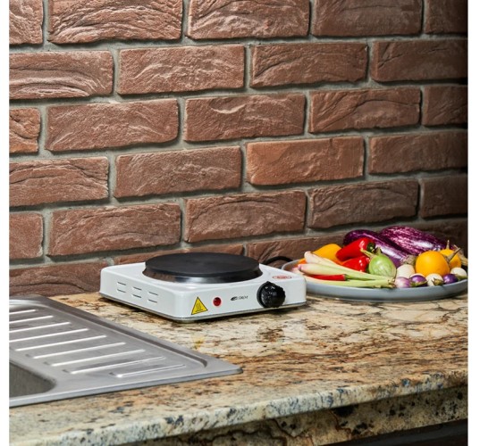 Электроплитка СОКОЛ 70-0101 одноконфорочная, закрытый ТЭН 1,0 кВ - изображение 3