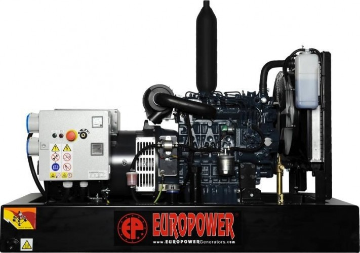 Электростанция дизельная EUROPOWER EP 193 DE однофазная 951011901