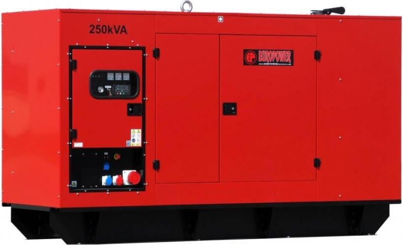 Электростанция дизельная EUROPOWER EPS 250 TDE в кожухе 790125013