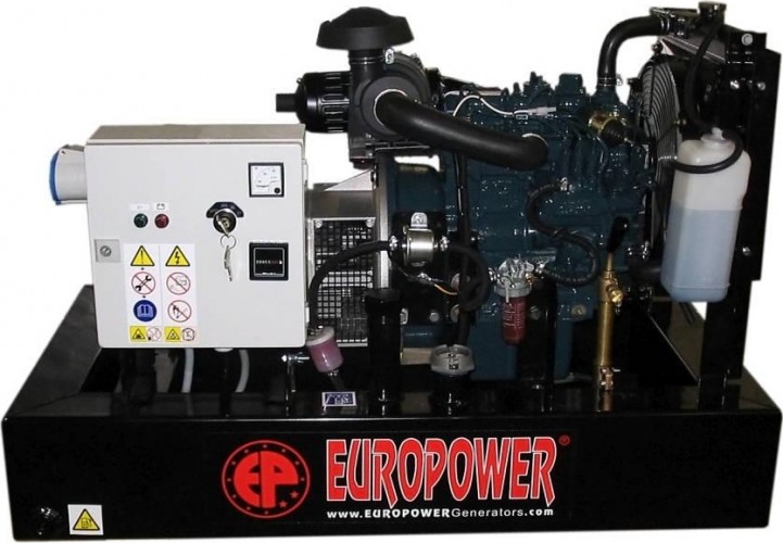 Электростанция дизельная EUROPOWER EP 73 DE однофазная 951010601