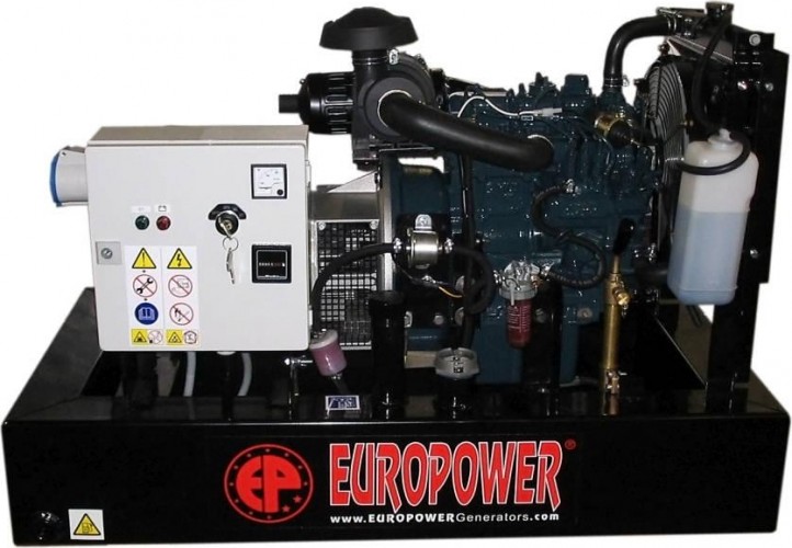 Электростанция дизельная EUROPOWER EP  30 DE однофазная 991113001