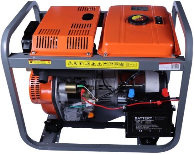 Электростанция дизельная с воздушным охлаждением КРАТОН DG-5000E открытая 3 08 02 026 - изображение 3