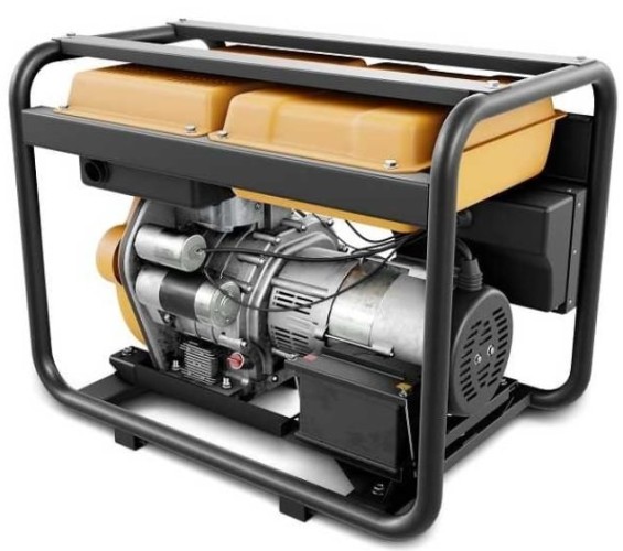 Электростанция дизельная с воздушным охлаждением VEKTOR DG-5000 открытая 00-00004839 - изображение 2