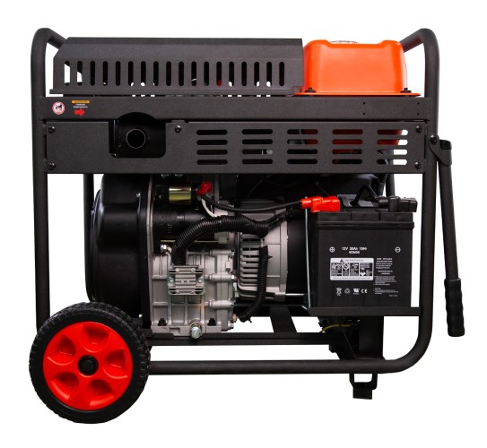 Электростанция дизельная с воздушным охлаждением A-iPOWER AD 9500EA открытая 20405 - изображение 3