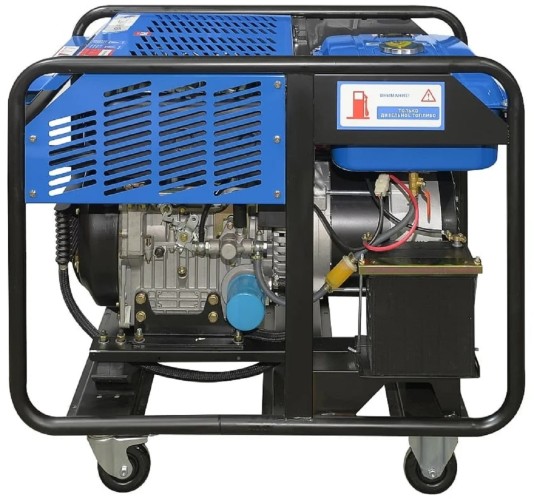 Электростанция дизельная с воздушным охлаждением ТСС SDG10000 EHA открытая 100137 - изображение 3