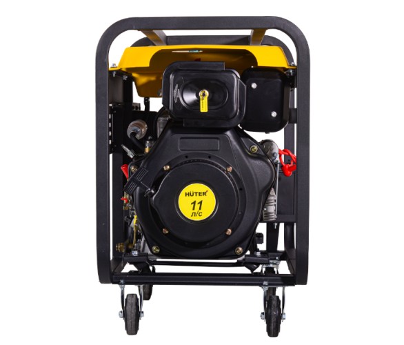 Электростанция дизельная с воздушным охлаждением HUTER LDG  7000LXА открытая 64/2/8 - изображение 2