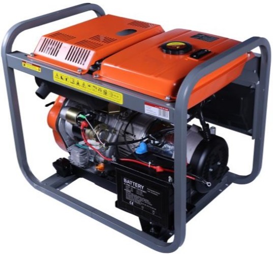 Электростанция дизельная с воздушным охлаждением КРАТОН DG-5000E открытая 3 08 02 026 - изображение 2