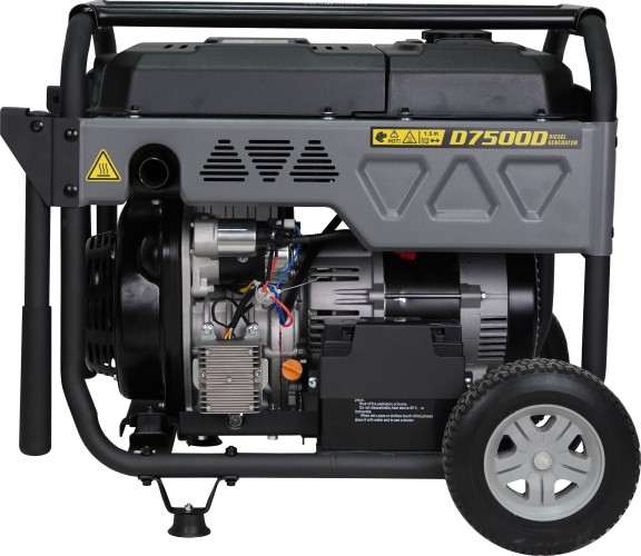 Электростанция дизельная с воздушным охлаждением LONCIN LCD7500D открытая 00-00154152 - изображение 2