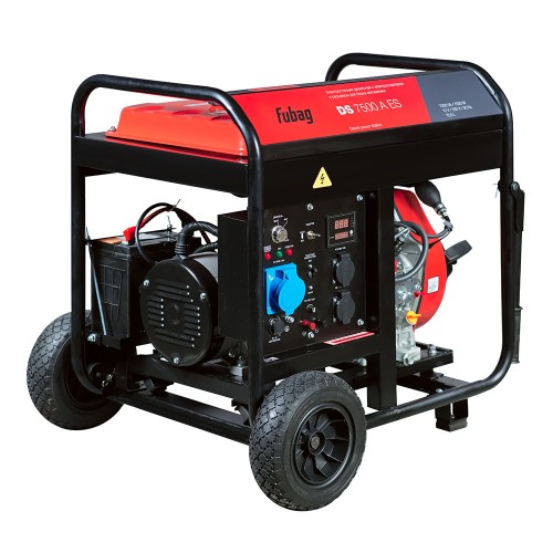 Электростанция дизельная с воздушным охлаждением FUBAG DS  7500 A ES с возможностью авт, открытая 646234