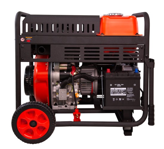 Электростанция дизельная с воздушным охлаждением A-iPOWER AD 7500ТFEA открытая 20404 - изображение 2