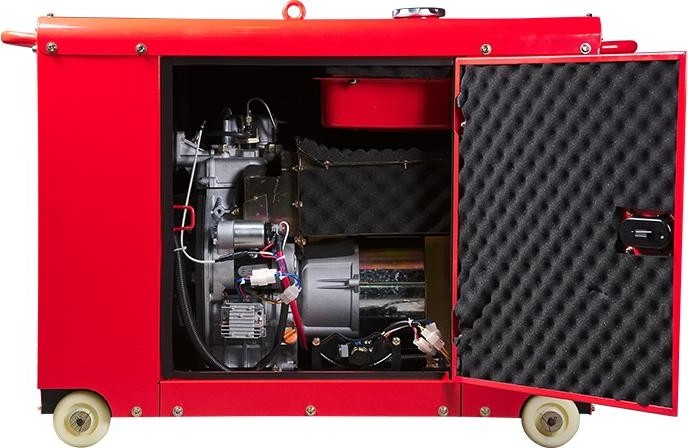 Электростанция дизельная с воздушным охлаждением FUBAG DS  8000 DAC ES в кожухе 431745 - изображение 3