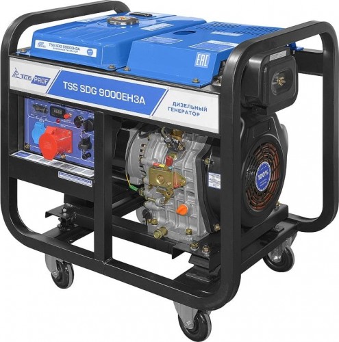 Электростанция дизельная с воздушным охлаждением ТСС SDG 9000 EH3A открытая 100031 - изображение 2