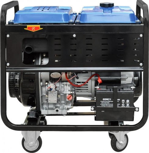 Электростанция дизельная с воздушным охлаждением ТСС SDG 5000 EHA открытая 077012 - изображение 2