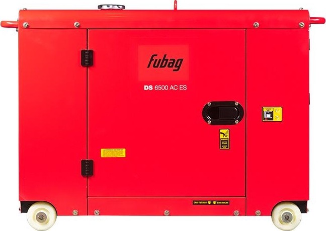 Электростанция дизельная с воздушным охлаждением FUBAG DS  6500 AC ES в кожухе 431743 - изображение 2