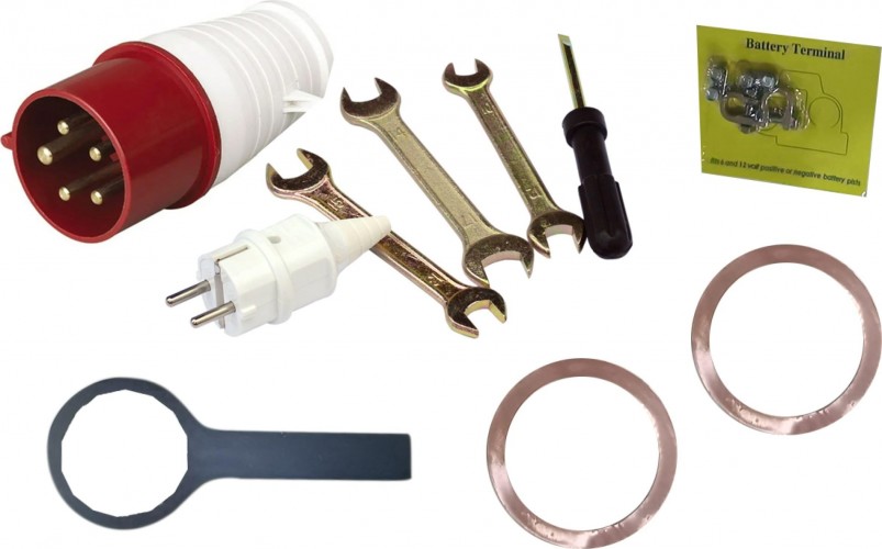 Электростанция дизельная с воздушным охлаждением ТСС SDG10000 EH3A открытая 100038 - изображение 3