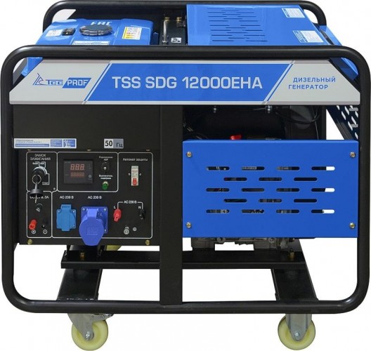 Электростанция дизельная с воздушным охлаждением ТСС SDG12000 EHA открытая 100057 - изображение 2