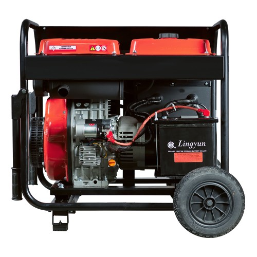 Электростанция дизельная с воздушным охлаждением FUBAG DS  9500 XD ES открытая 646240 - изображение 5