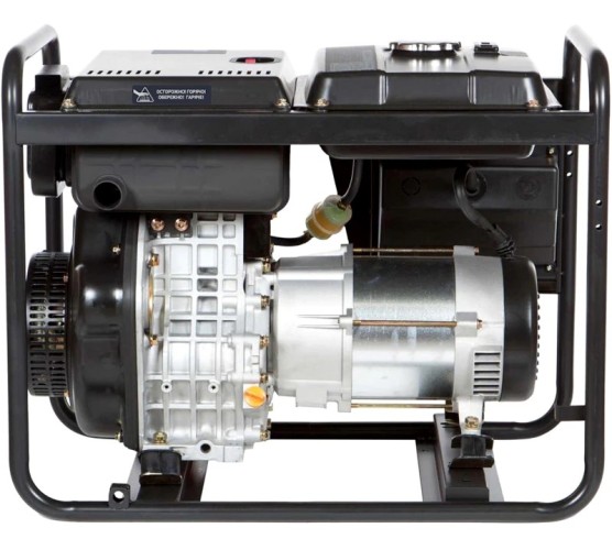 Электростанция дизельная с воздушным охлаждением HYUNDAI DHY  6500L открытая DHY 6500L - изображение 4