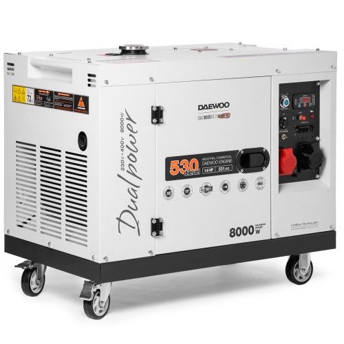 Электростанция дизельная с воздушным охлаждением DAEWOO DDAE 10000DSE-3 в кожухе DDAE 10000DSE-3 (2024)