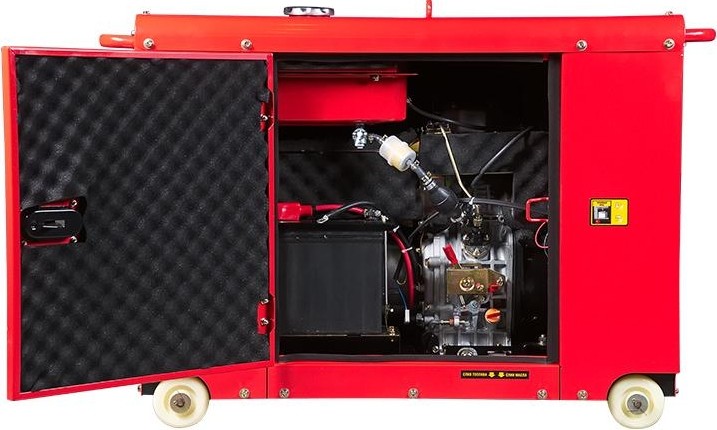 Электростанция дизельная с воздушным охлаждением FUBAG DS  6500 AC ES в кожухе 431743 - изображение 3