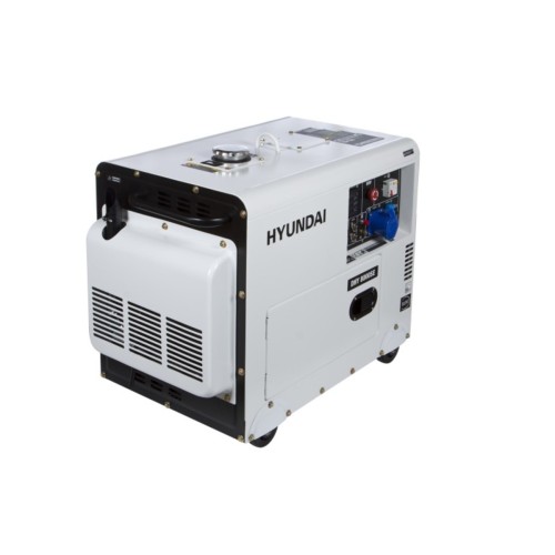 Электростанция дизельная с воздушным охлаждением HYUNDAI DHY  8000SE в кожухе DHY 8000SE - изображение 3