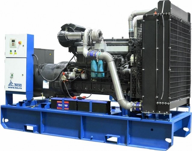 Электростанция дизельная ТСС АД-300С-Т400-1РМ16 (TTD 420TS) открытая 028263