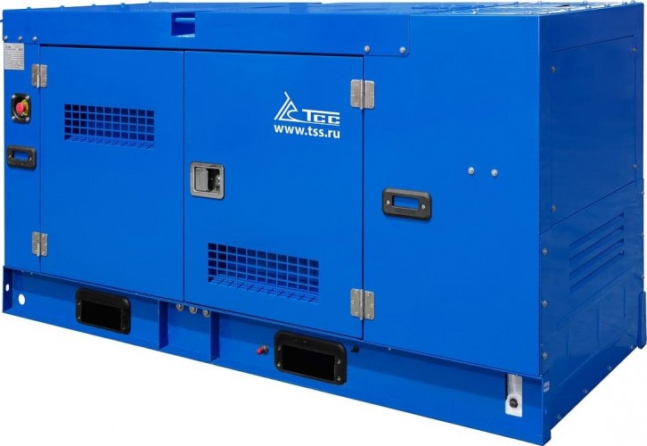 Электростанция дизельная ТСС АД- 30С-Т400-1РКМ7 (TWC 42TS ST) в шумозащитном кожухе 036143