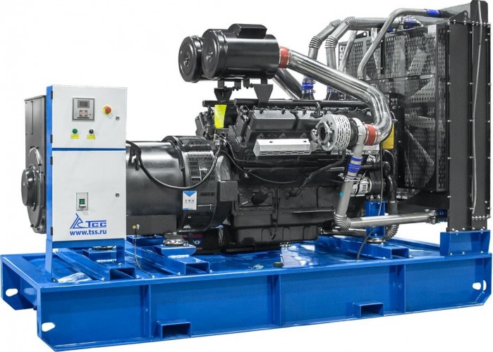 Электростанция дизельная ТСС АД-400С-Т400-1РМ16 (TTD 550TS) открытая 028266