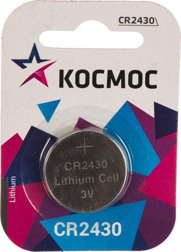 Элемент питания КОСМОС CR24301BL Космос CR 1*BL KOCR24301BL