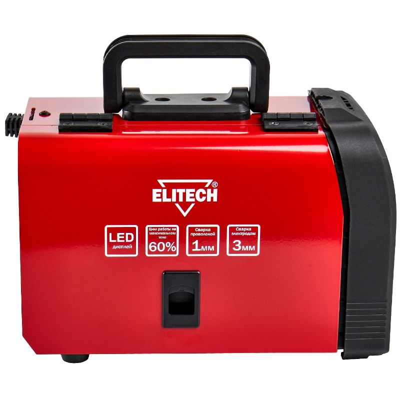 Аппарат сварочный инверторный Elitech ИС 120 СИН ЖК - изображение 4
