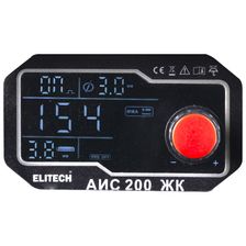 Аппарат сварочный инверторный Elitech АИС 200 ЖК - изображение 11