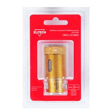 Коронка алмазная универсальная Elitech 30 мм х М14 - изображение 2