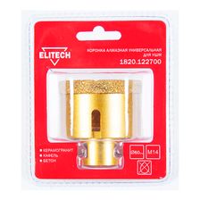 Коронка алмазная универсальная Elitech 60 мм х М14 - изображение 2