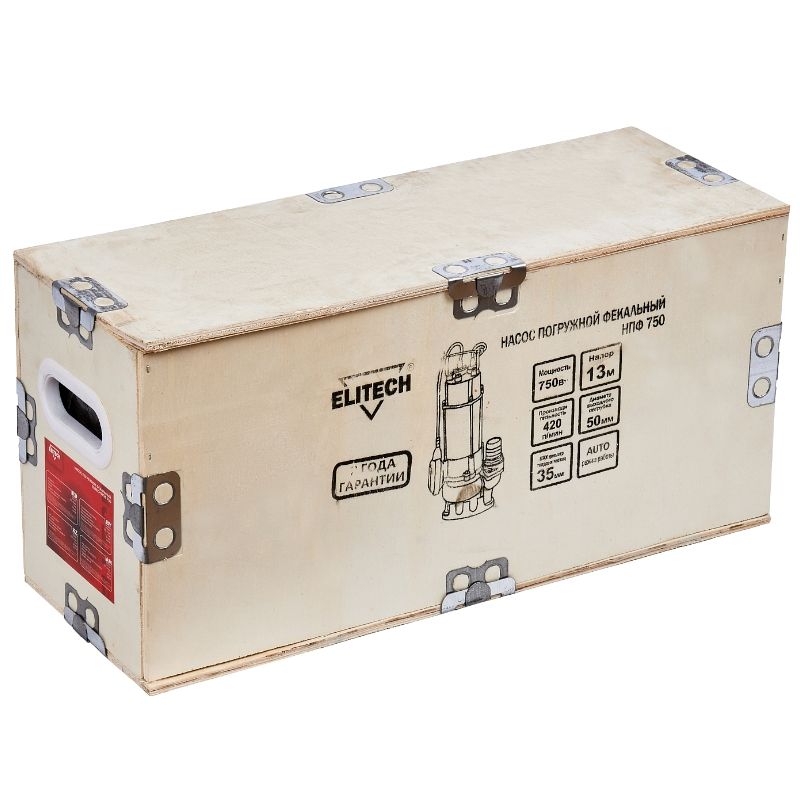 Насос Elitech НПФ 750 - изображение 7