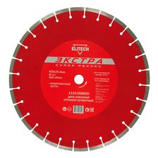 Алмазный диск сегментный Elitech Экстра d 400х25.4 мм, армированный бетон - изображение 2