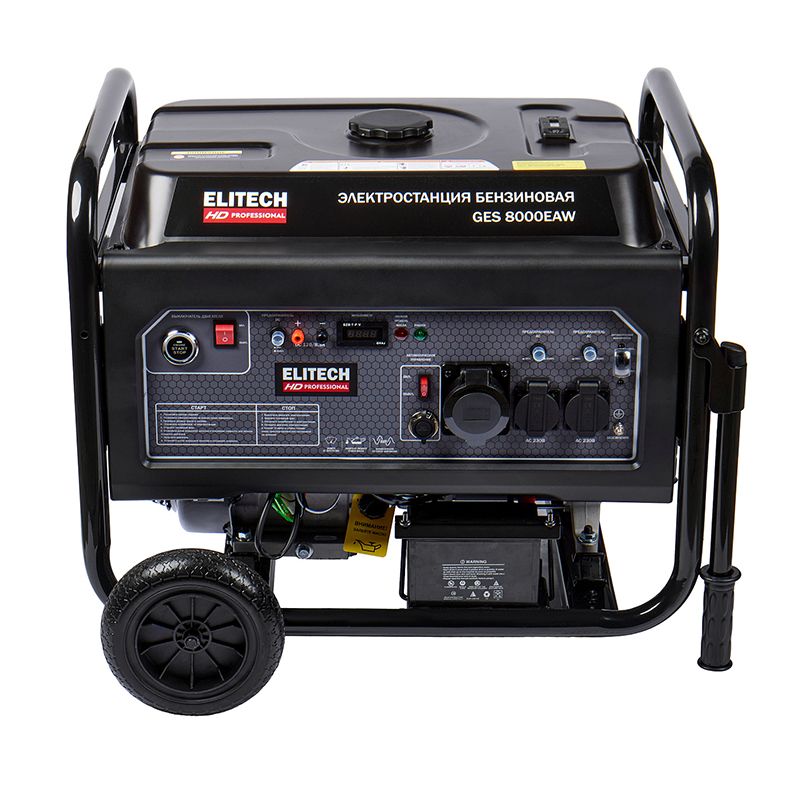Генератор Elitech GES 8000EAW - изображение 2
