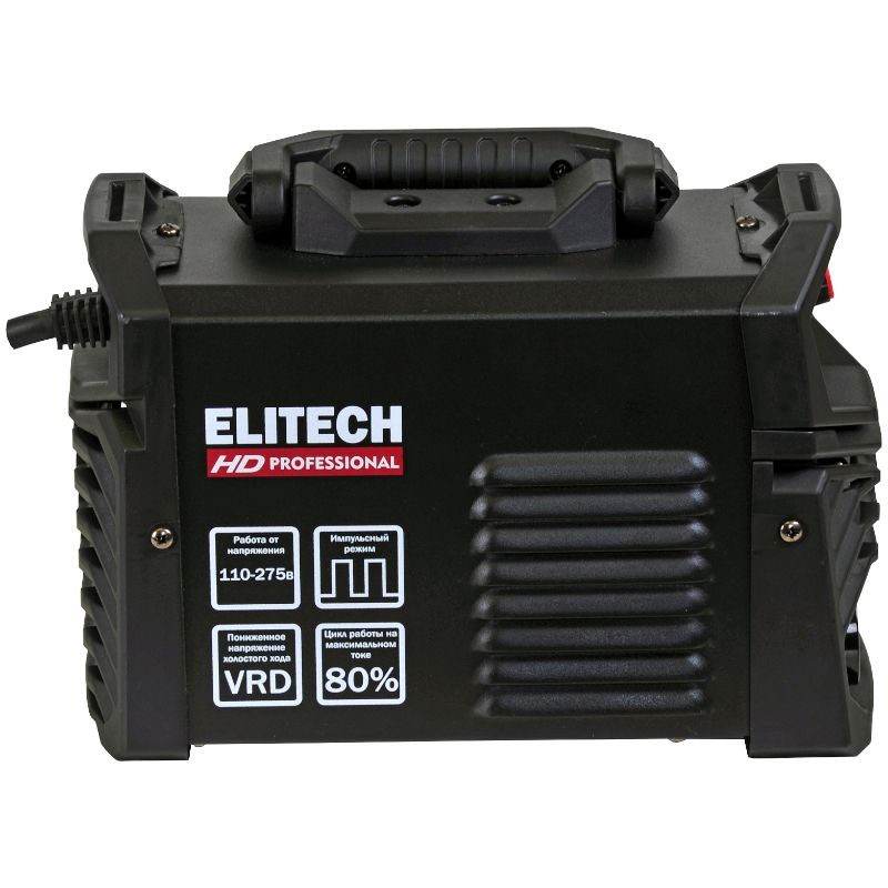 Аппарат сварочный инверторный Elitech WM 200C Puls - изображение 4