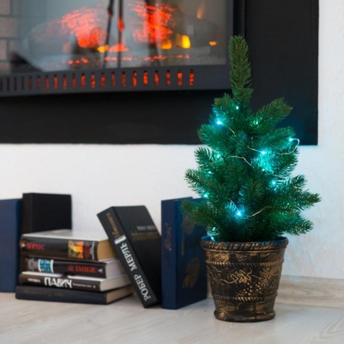 Елочка Neon-Night в пластиковом горшке 45см, литая 533-334 - изображение 3