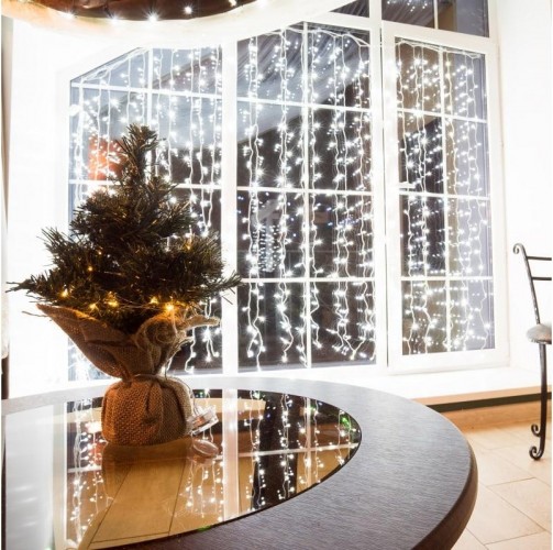 Елочка Neon-Night в плетеном мешочке 45см ПВХ 533-332 - изображение 2