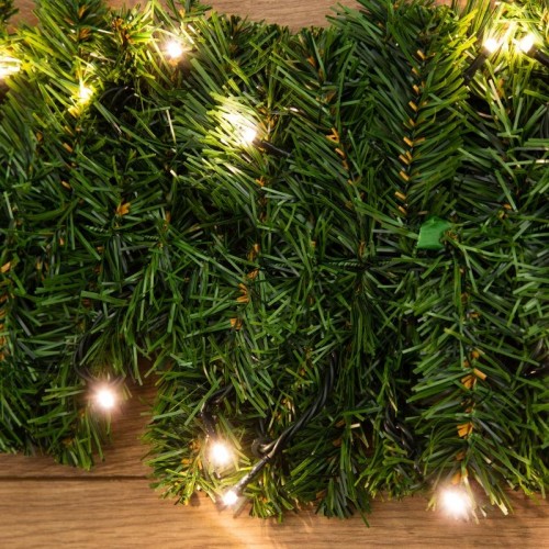 Еловый шлейф Neon-Night 2,7 м теплое белое свечение 80 LED 307-115 - изображение 3