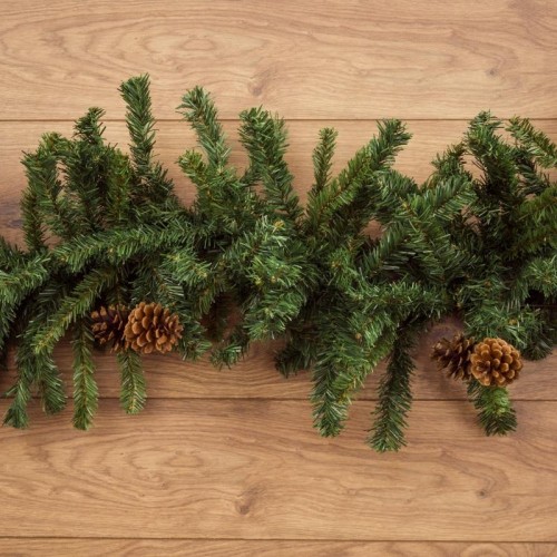 Еловый шлейф Neon-Night с шишками 2,7 м ПВХ 307-221 - изображение 3