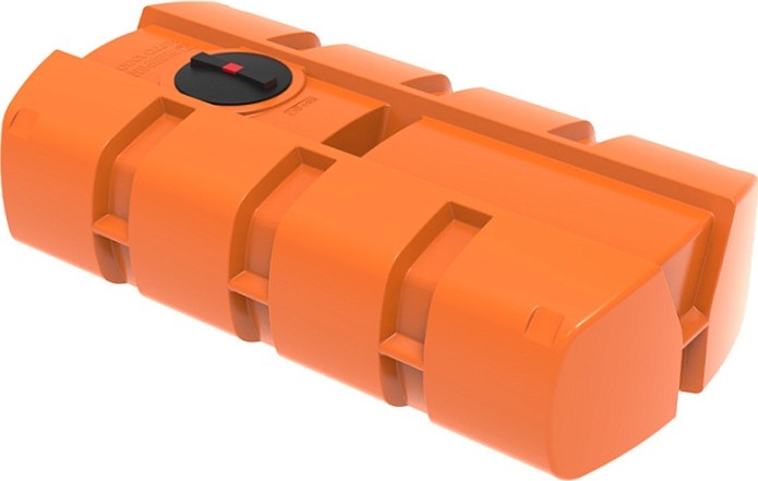 Емкость ЭКОПРОМ AUTO 1000 л. оранжевый - изображение 2