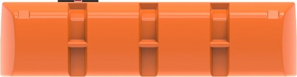 Емкость ЭКОПРОМ AUTO 1000 л. оранжевый - изображение 4