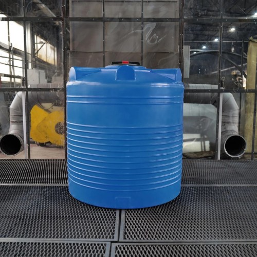Емкость ЭКОПРОМ ЭВЛ1000 л., вертикальная синий - изображение 3