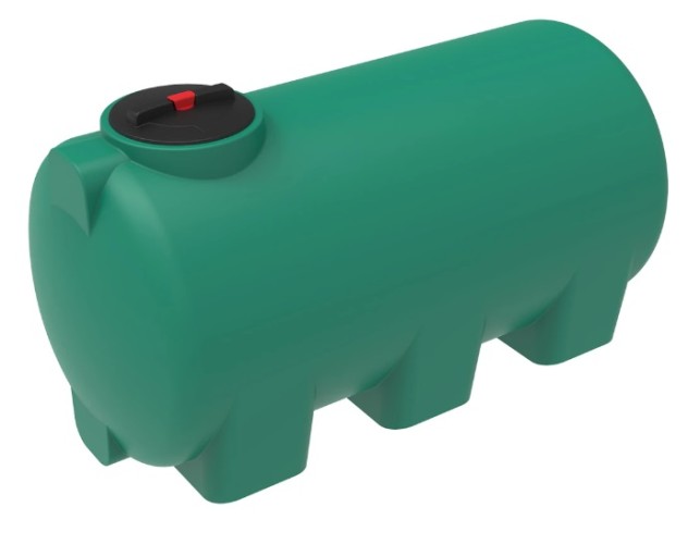 Емкость ЭКОПРОМ H1000 л., горизонтальная зеленый