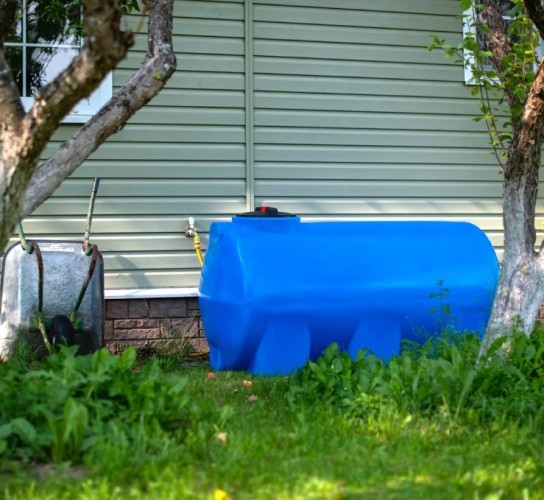 Емкость ЭКОПРОМ H1000 л., горизонтальная черный - изображение 2